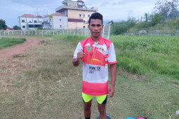 PON Papua- Irwandi targetkan raih medali di Cabor atletik untuk Malut, tunjukkan prestasi