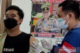 Polres Rejang Lebong gelar vaksinasi di sekolah