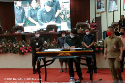 DPRD-Pemkot Manado tetapkan APBD-P 2021