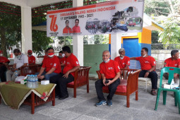PMI Langkat bagikan 150 paket sembako kepada warga kurang mampu