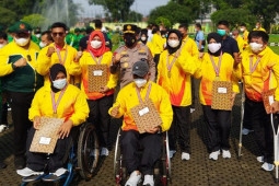 Sebanyak 24 Personel  Brimob kawal kontingen Sumut di PON Papua