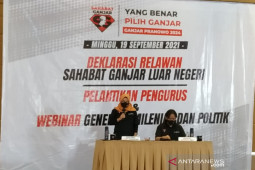 Sahabat Ganjar deklarasikan siap tempur Pilpres 2024 di 17 negara