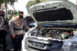 Sekitar 300 personel gabungan terlibat Operasi Patuh Semeru 2021 di Kota Kediri