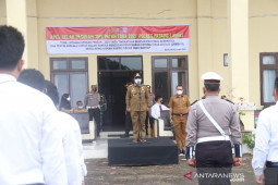 Wabup Palas pimpin apel gelar pasukan "Ops Patuh Toba 2021"