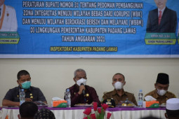 Wabup ingatkan ASN Pemkab Palas tentang sumpah pelantikan