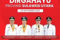 Wali Kota-Wawali Manado sampaikan harapan baik di HUT Sulawesi Utara