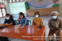 Perkuat jejaring, 55 pendamping Food Estate Humbahas ikuti bimtek