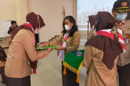 Cetak generasi tangguh, Polbangtan Kementan tanamkan jiwa kepramukaan