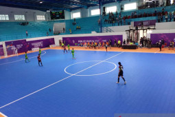 Tim Futsal Sumut takluk 1-2 dari Papua