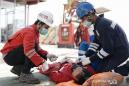 Pertamina Sumbagsel beri pelatihan atasi keadaan darurat gempa-tsunami