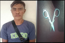 Lakukan KDRT, AS diciduk petugas Polsek Tebing Tinggi
