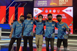 Kalimantan Barat raih emas Mobile Legends eksibisi esport PON Papua