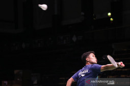 Piala Thomas, Ginting gagal sumbang poin pertama untuk Indonesia