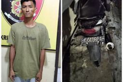 Polsek Binjai tangkap pelaku pencurian sepeda motor