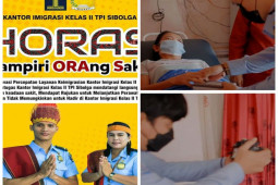Ada layanan "HORAS" di Imigrasi Sibolga, ini manfaatnya