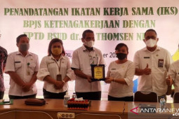 BPJamsostek "MoU" dengan 3 Rumah Sakit untuk tangani kecelakaan kerja Pulau Nias