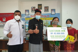 BPJAMSOSTEK Buleleng santuni korban pengeroyokan di Denpasar