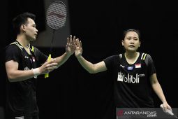 Ganda campuran Rivaldy/Phita tersingkir di perempat final Indonesia Masters
