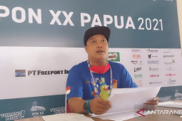 PON Papua - Papua raih satu emas nomor speed campuran panjat tebing PON