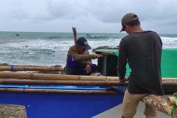 Nelayan pantai selatan Cianjur mulai melaut meski hasilnya minim