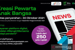 Gojek-AMSI adakan lomba karya jurnalistik "Kreasi Pewarta Anak Bangsa 2021"