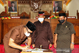 DPRK Aceh Barat setuju komposisi APBK-Perubahan 2021 Rp1,3 triliun lebih