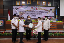 Pemkab Pringsewu gelar Rakor Pencegahan Korupsi Terintegrasi bersama KPK RI