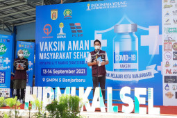 Hipmi sediakan 40 ribu dosis vaksin bagi masyarakat Kalsel