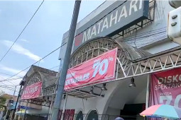 Gerai Matahari Taman Topi Kota Bogor tutup