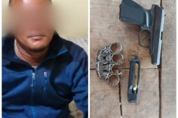 Polres Binjai amankan pelaku pengancaman dengan senjata airsoft gun