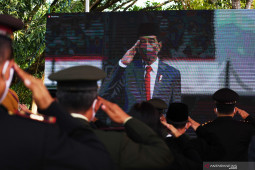 Upacara Hari Kesaktian Pancasila di Madiun