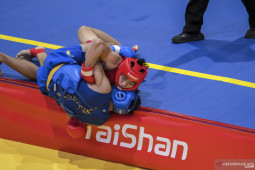 Iman Lesmana bantu Jabar tambah satu emas cabor wushu sanda PON Papua