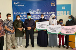 Gandeng Anggota DPR RI, BPJS Ketenagakerjaan Jambi sosialisasi program jaminan sosial