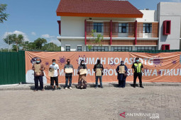 Rumah Sakit Darurat Lapangan Bangkalan nol pasien COVID-19