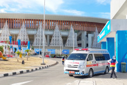 PON Papua - Ratusan tenaga medis disiagakan saat upacara pembukaan PON XX