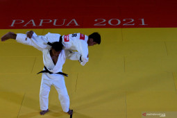 PON Papua - Bali masih pimpin klasemen medali judo di hari keempat