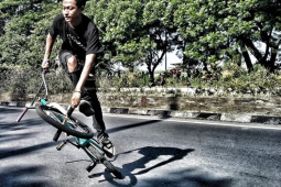 Komunitas BMX Lombok gelar "Street Jam Vol 1", begini keseruannya