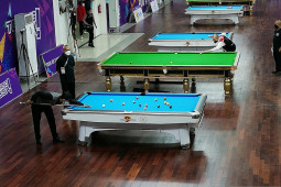Dhendy Krhistanto tambah emas Jabar melalui biliar snooker