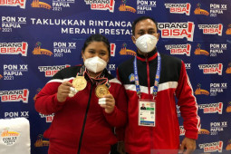 PON Papua - Bali juara umum Judo dengan enam emas