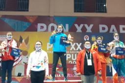 Sekda Jambi berharap emas wushu tingkatkan semangat atlet lain