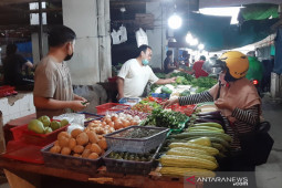 Intensitas hujan tinggi picu harga sayuran di Pontianak naik
