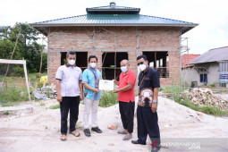 PT Timah Tbk Bantu Pembangunan Masjid Baitul Hijrah Kota Pangkalpinang