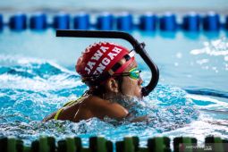 Papua dan Jawa Timur finis terdepan  selam kolam 50m Apnea PON Papua