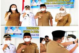 Bupati Bakhtiar lantik ajudannya jadi camat