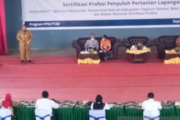 Kali pertama di Sumut, PPL Tapsel sertifikasi kompetensi