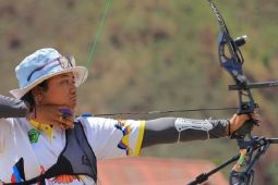 Rezza  latihan lesatkan 1.000 anak panah sehari