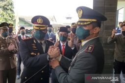 Polres Sukabumi Kota ikut rayakan HUT TNI sebagai wujud sinergitas