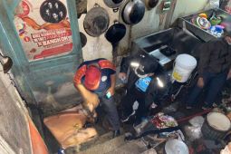 Dapur rumah makan terbakar di Sibolga, korban dilarikan ke rumah sakit