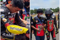 NTB ukir sejarah dengan emas roadrace modifikasi  beregu PON Papua