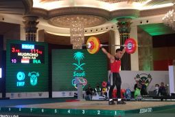 Lifter Aceh Nurul Akmal tampil di Kejuaraan Dunia Angkat Besi 2021